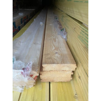 Шпунтованная доска 36х90х6000 мм, сорт АВ																